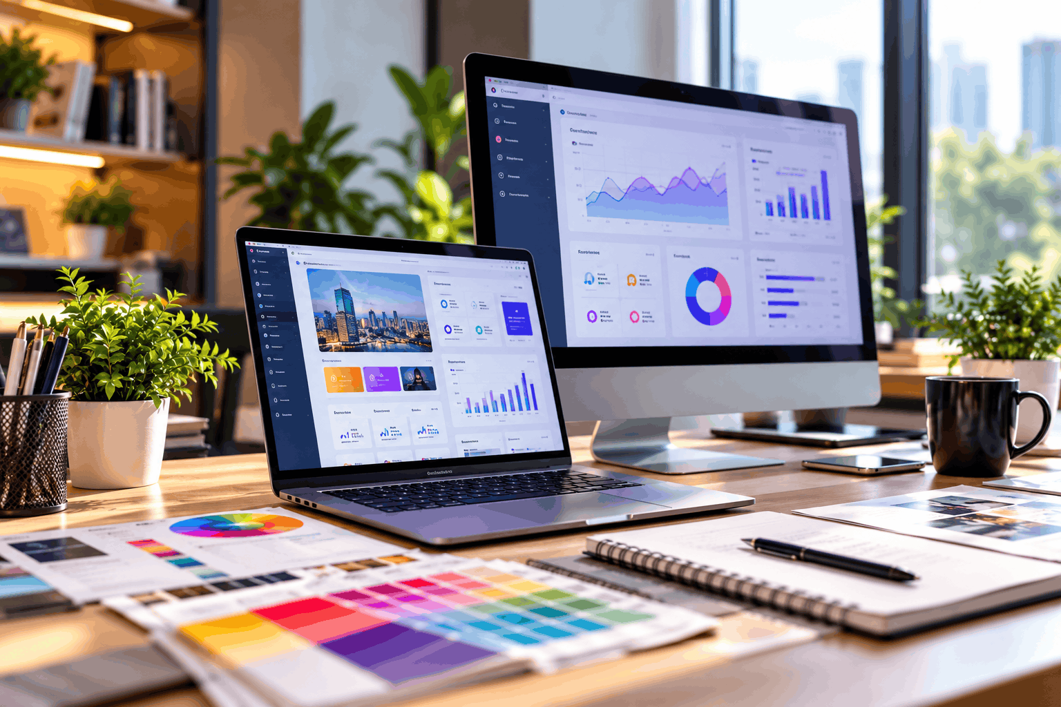 Connected digital solutions for design, software, websites and marketing