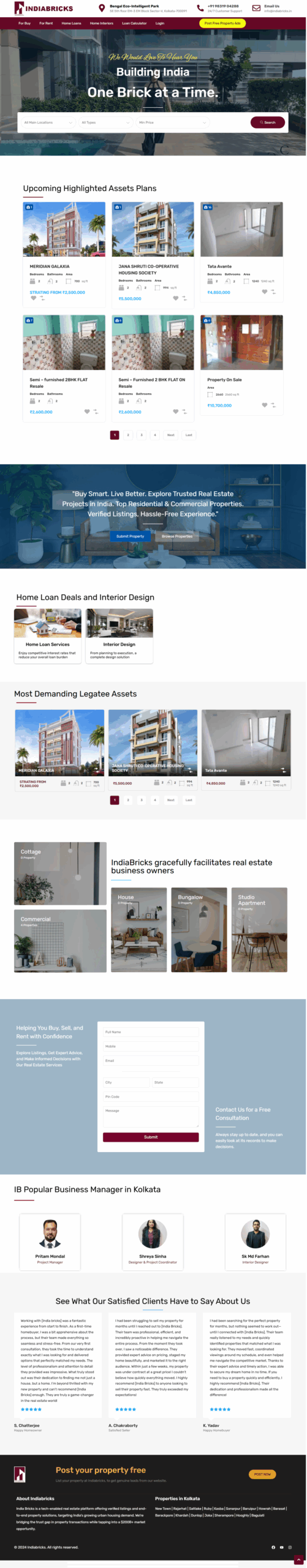 Full Website Preview